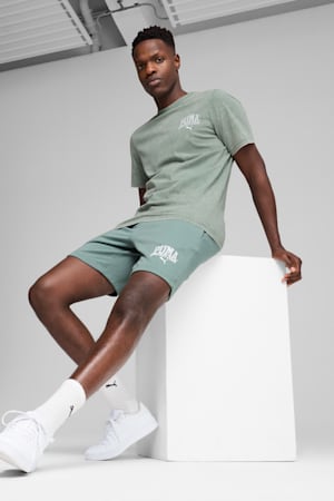 PUMA Class 8" Shorts Men, Green Moon, extralarge-GBR